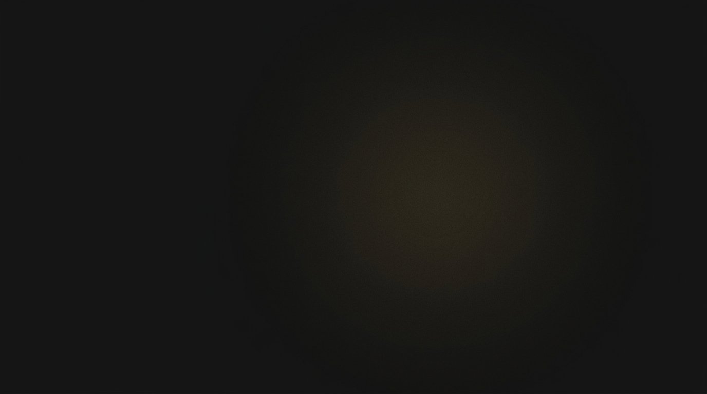Dark charcoal section background with subtle gold glow